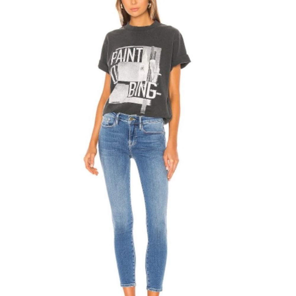 FRAME Denim Le Skinny De Jeanne Jeans Size 25